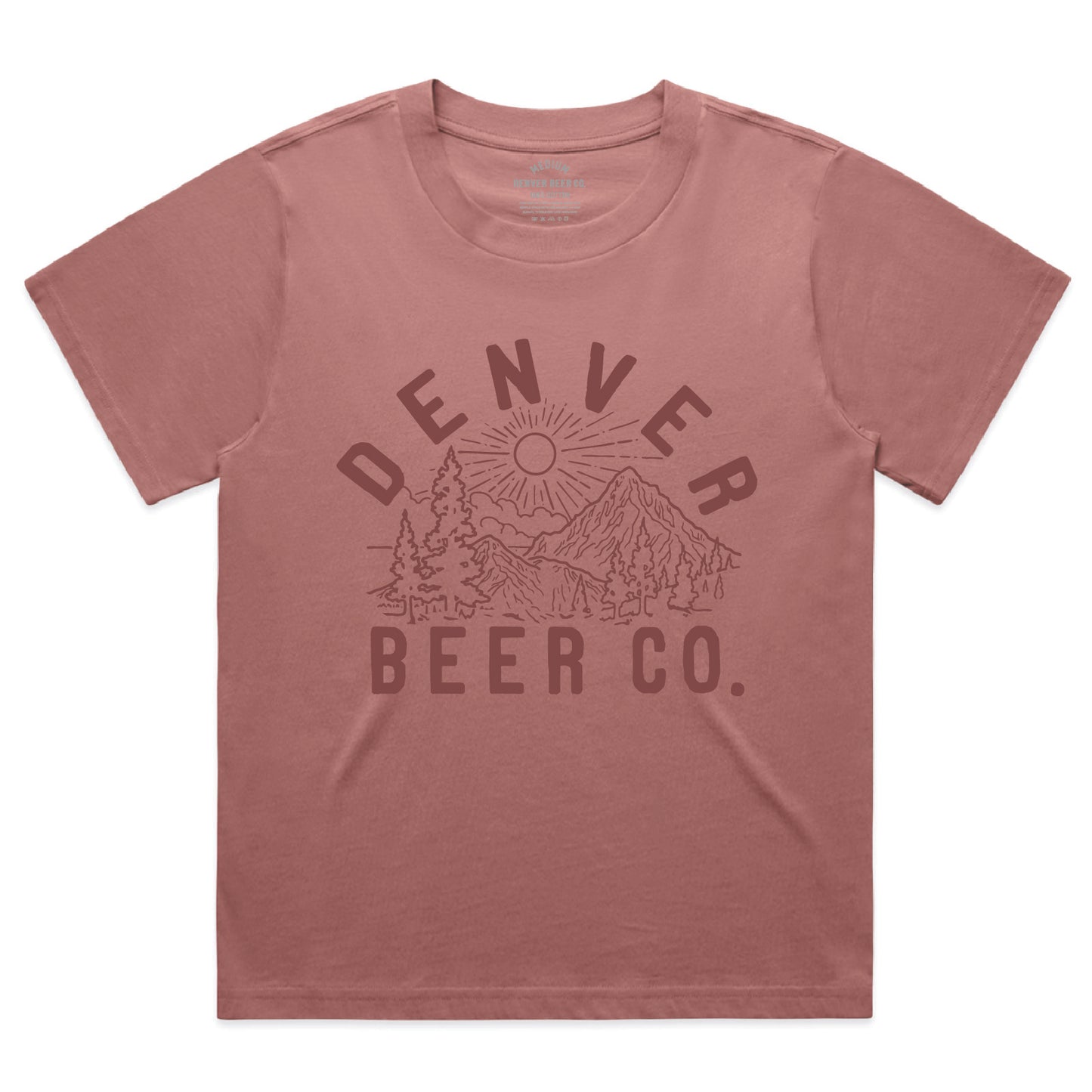 DBC Colorado Scene Tee - Hazy Pink