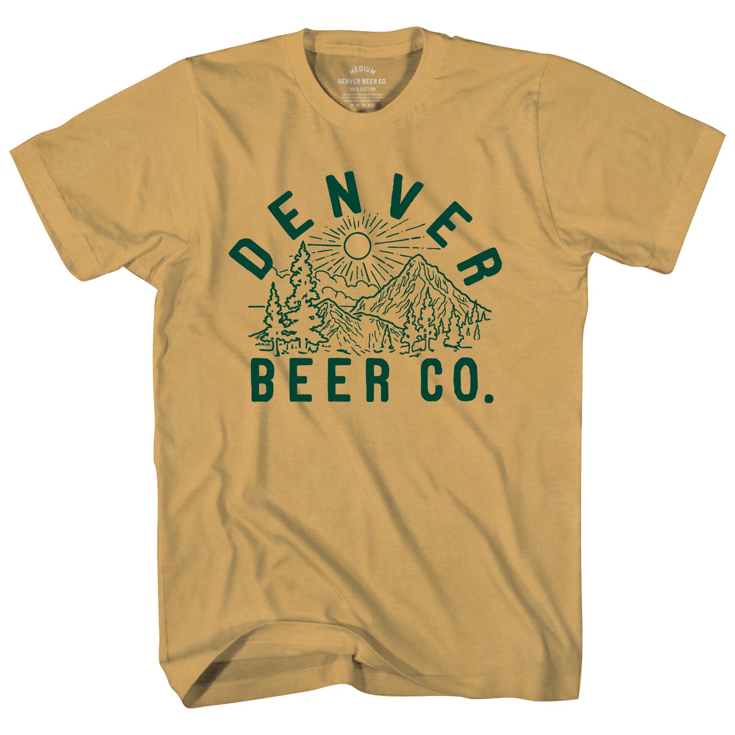 DBC Colorado Scene Tee - Mustard