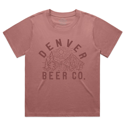 DBC Colorado Scene Tee - Hazy Pink
