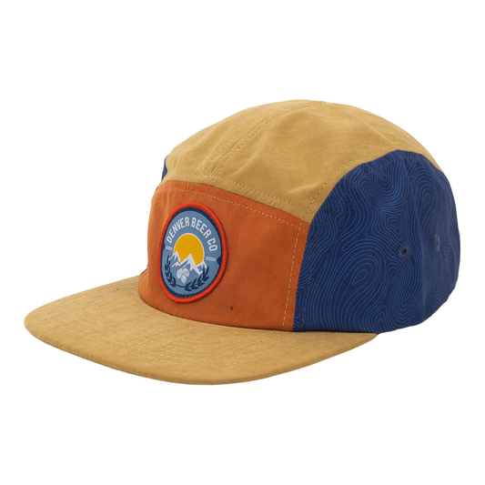 Topo 5-Panel Camp Hat