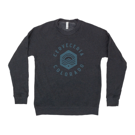 Cerveceria Colorado Unisex Crew Neck Sweatshirt With Vintage Logo