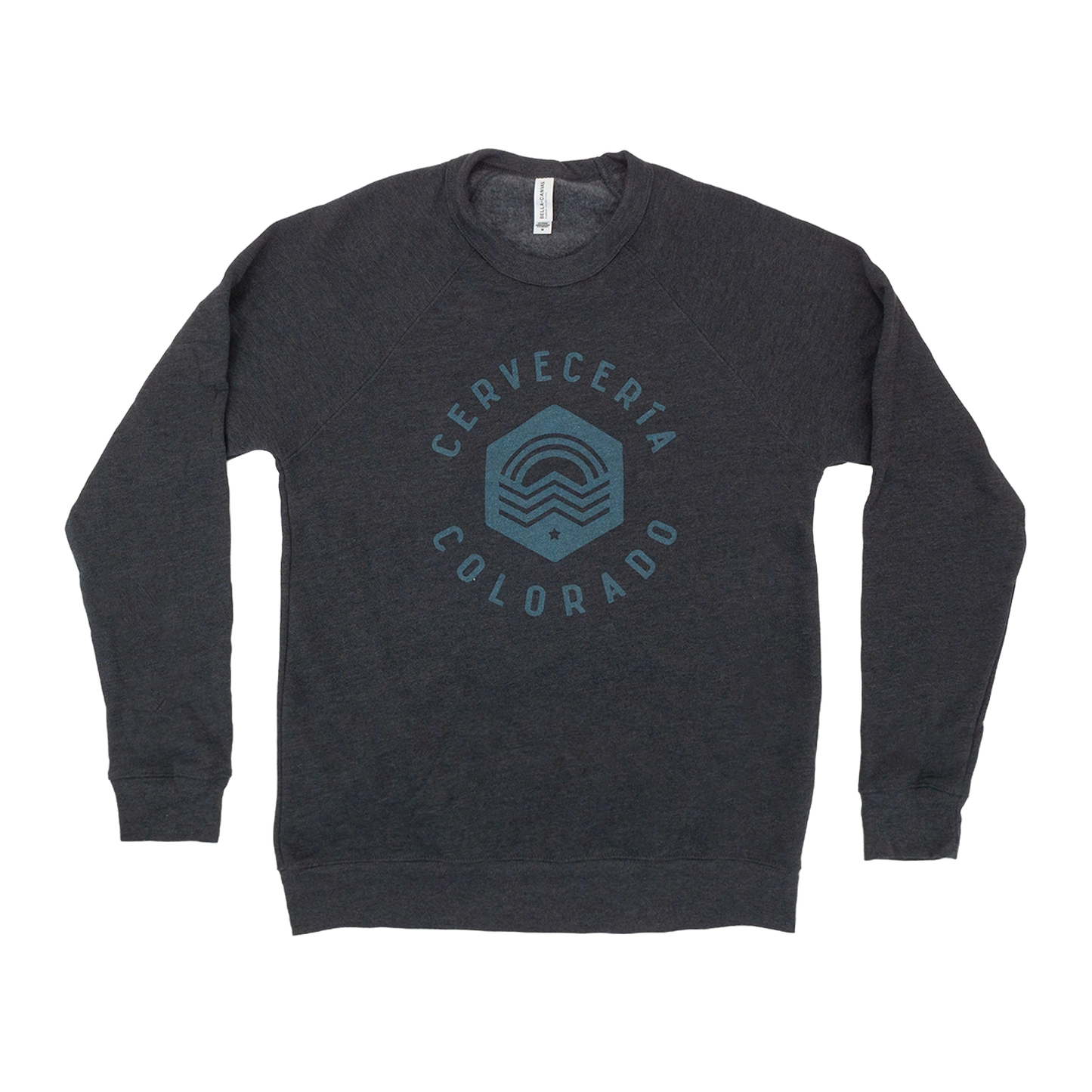 Cerveceria Colorado Unisex Crew Neck Sweatshirt With Vintage Logo